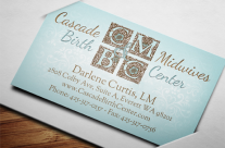 Cascade Midwives Logo & Business Card